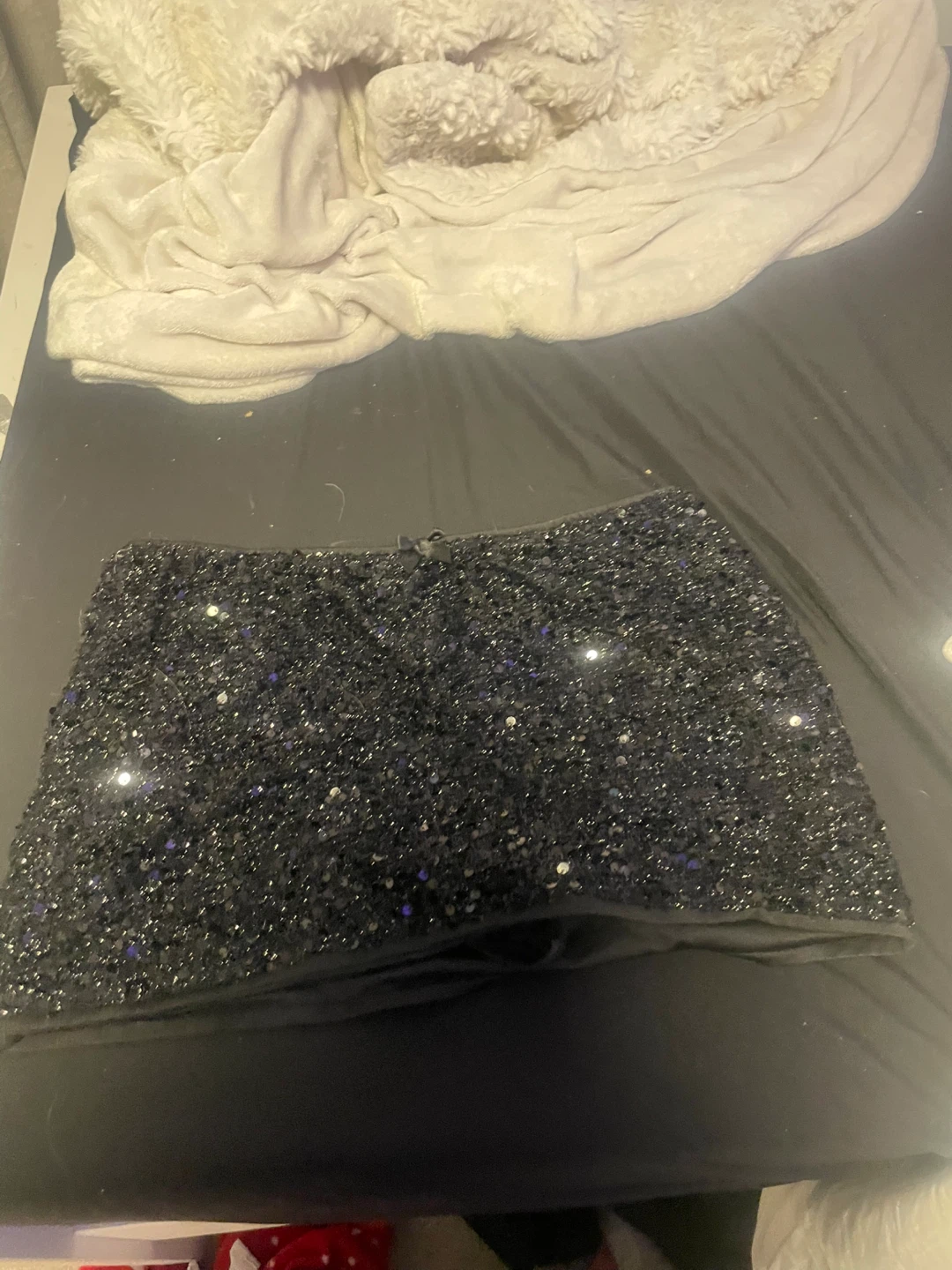 SHEIN sparkly Black Mini Skirt - photo 2