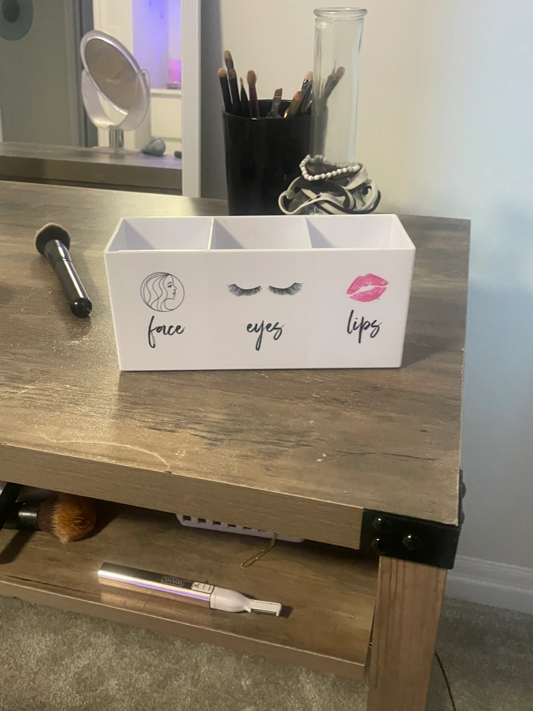 by Gennaro 3-Compartment Makeup Organizer - photo 3
