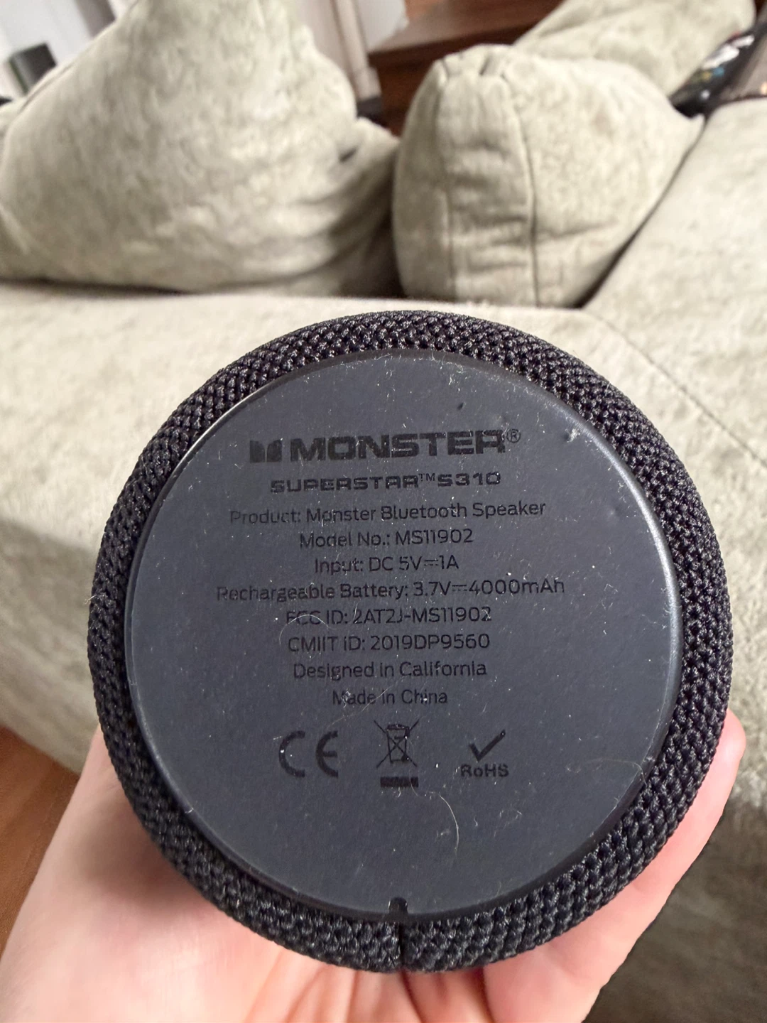 Monster Superstar S310 Bluetooth Speaker - photo 2