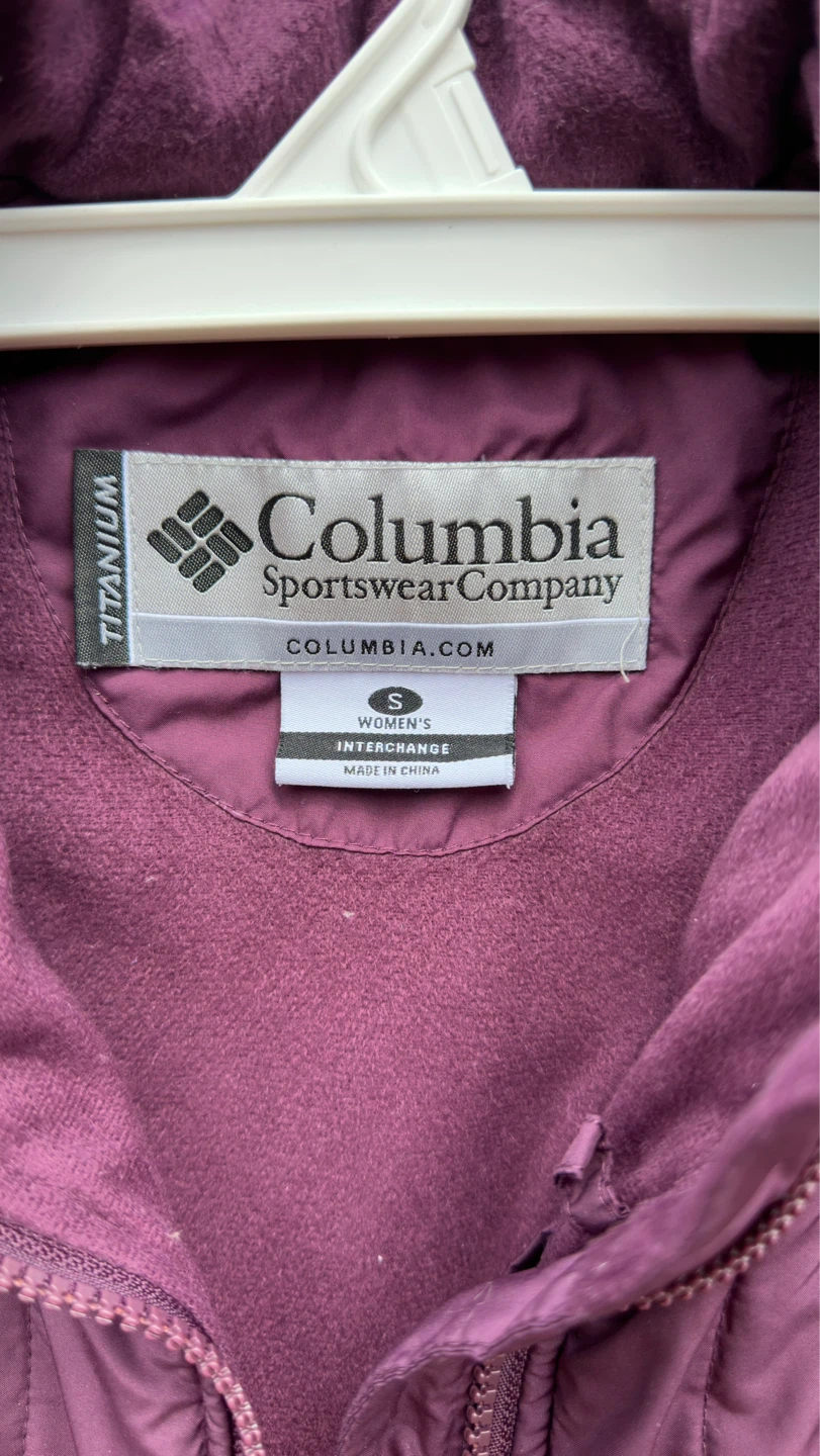 Columbia Titanium Women's Interchange Jacket - Purple - Size S - photo 3