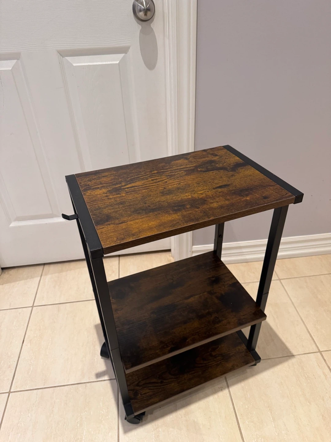 Rolling 3-Tier Shelf Cart - photo 3
