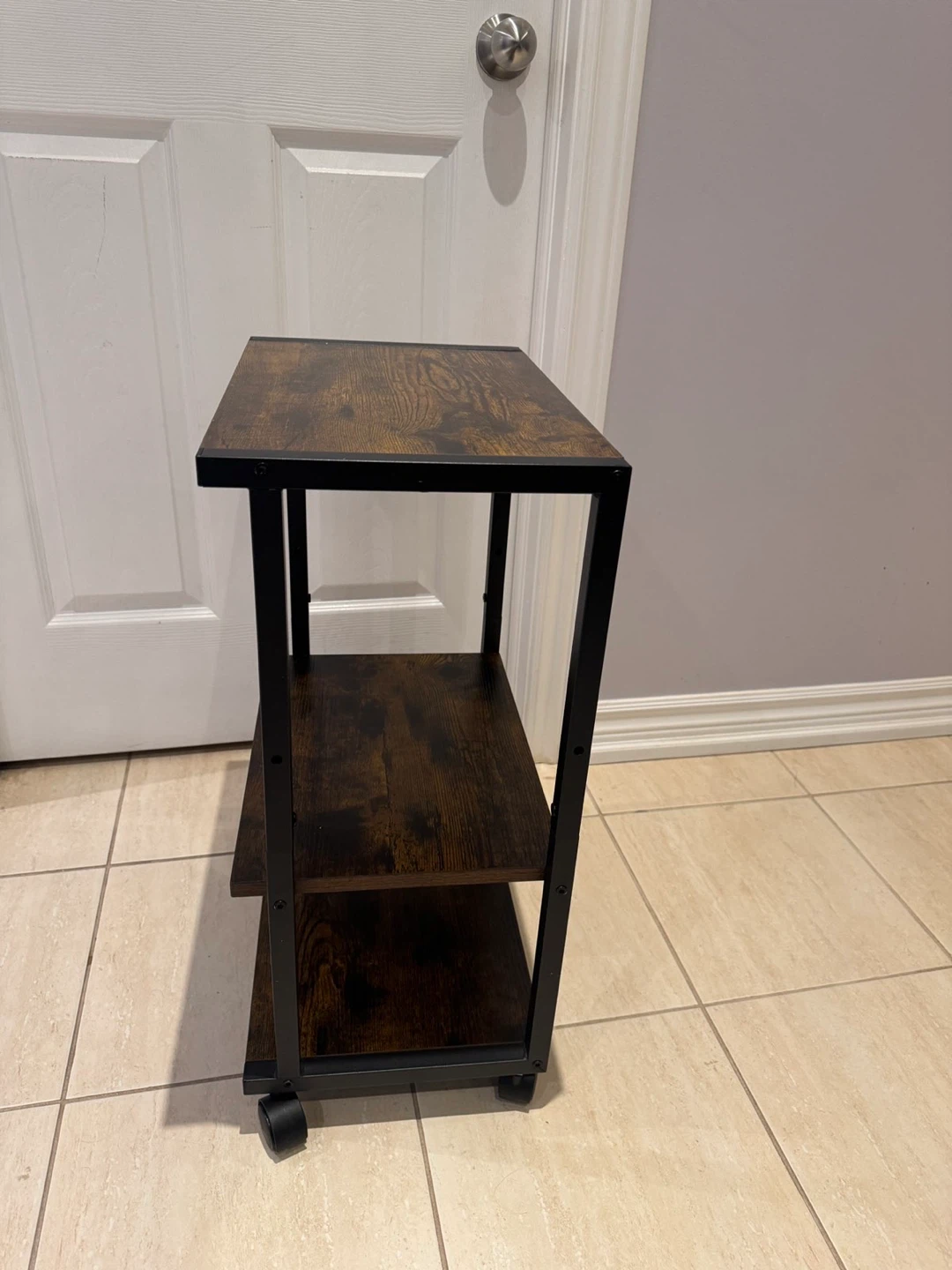 Rolling 3-Tier Shelf Cart - photo 2