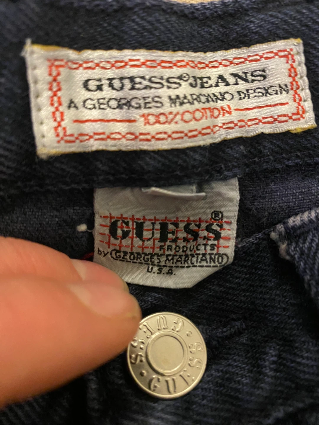 VINTAGE 80s GUESS jeans - photo 3