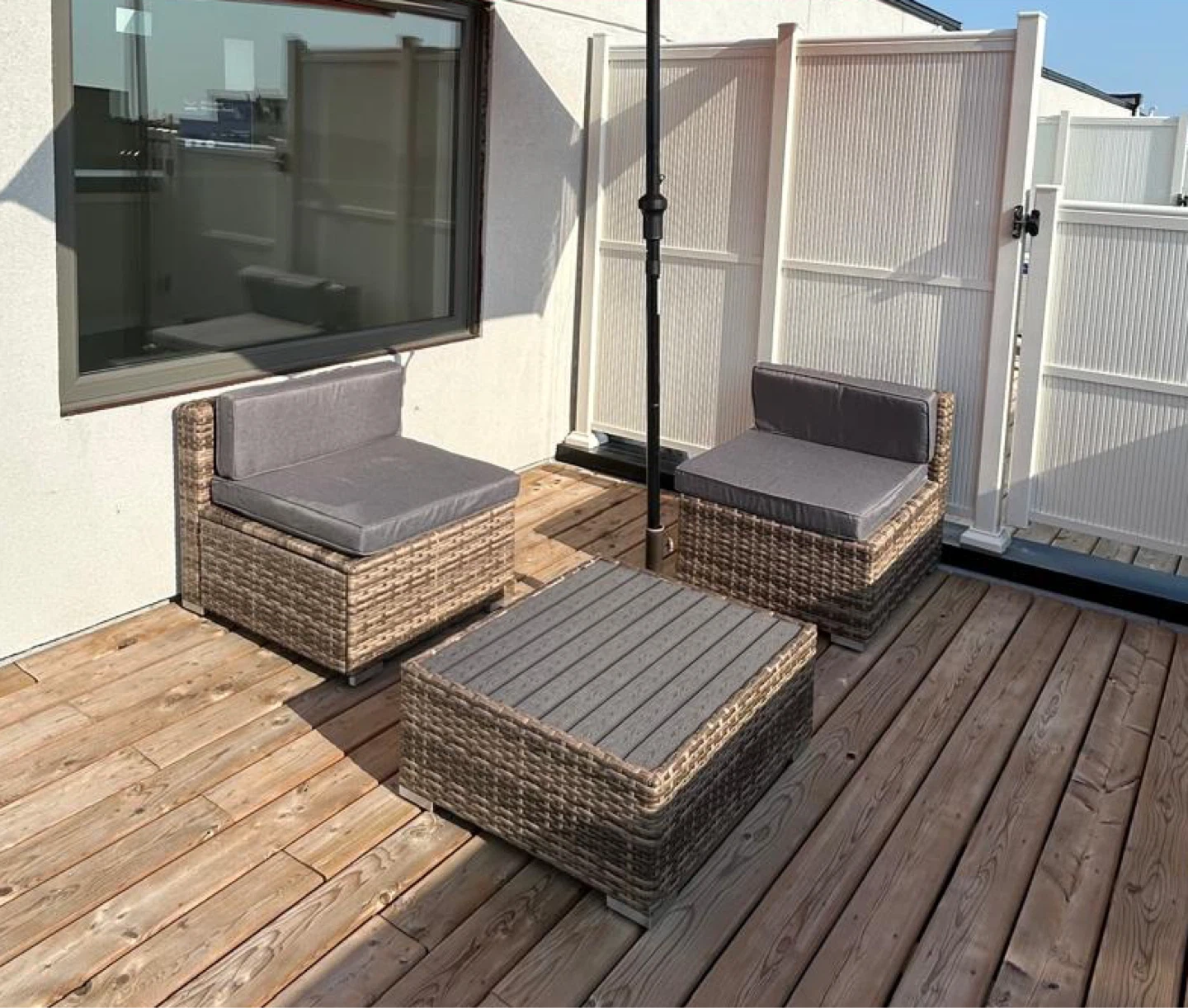 Outdoor Wicker Furniture Set
