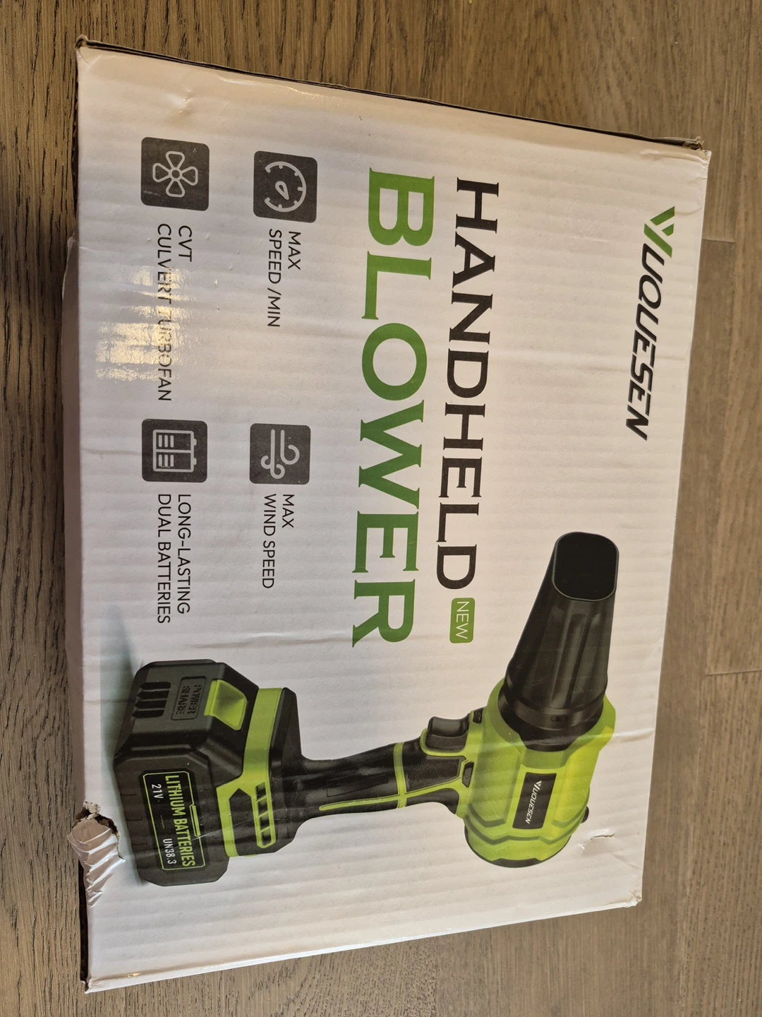 Vuoqesen Handheld Blower with Lithium Batteries - photo 3