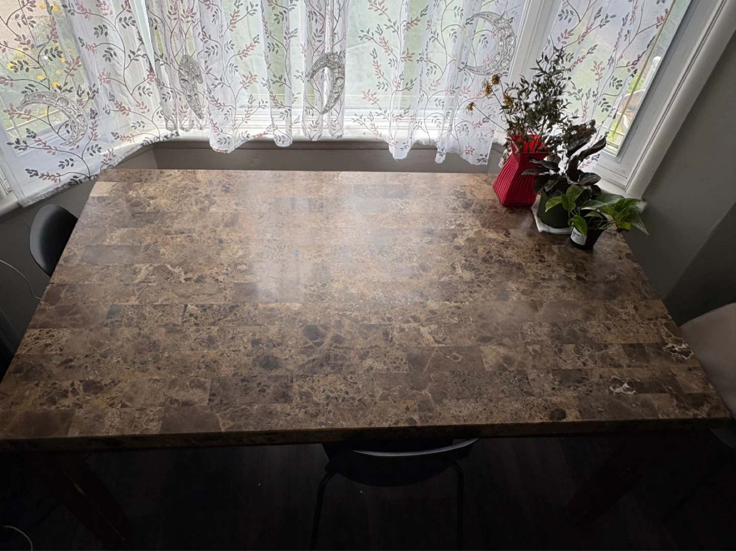 Large Marble Dining Table - photo 3
