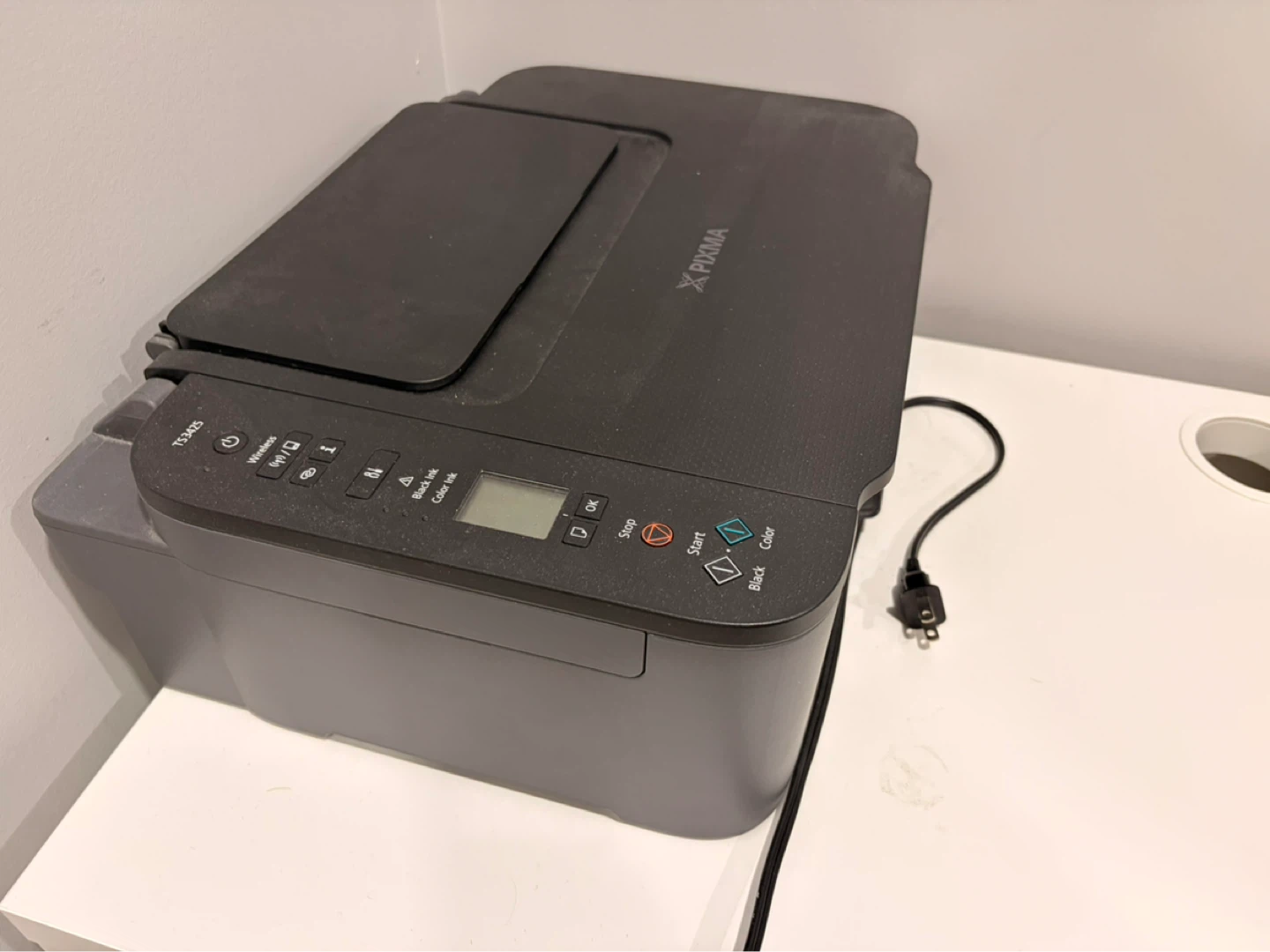 Canon PIXMA TS3425 Wireless Printer with 2 free paper sets. - photo 3