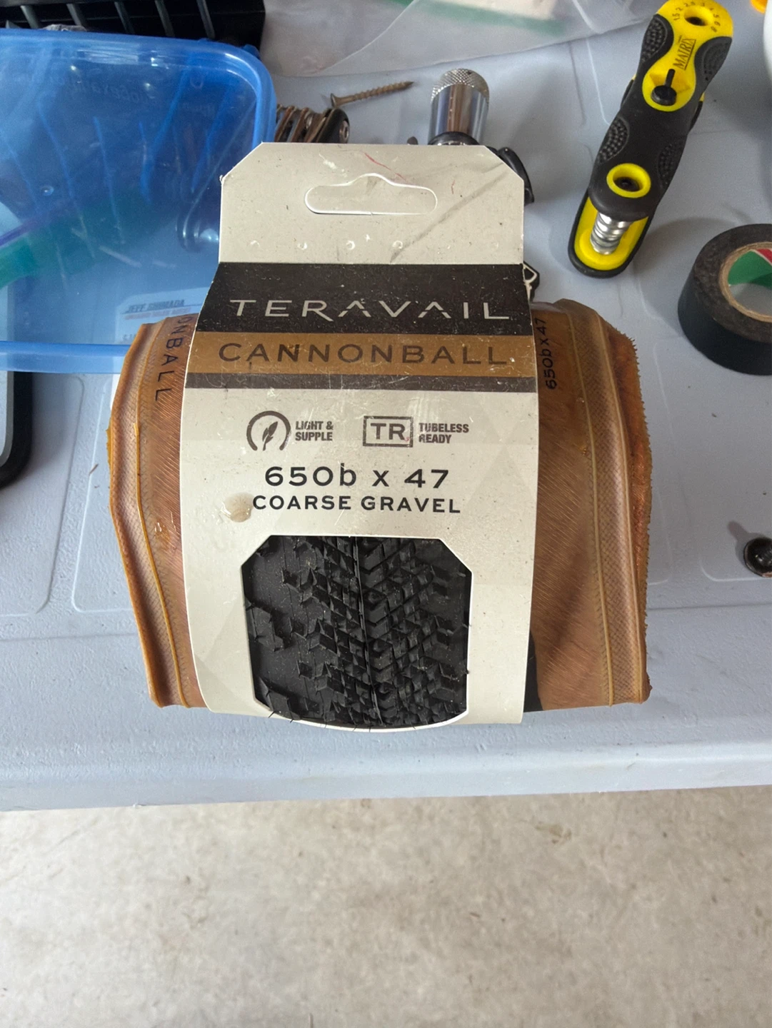 Teravail Cannonball 650b x 47 Coarse Gravel Tire