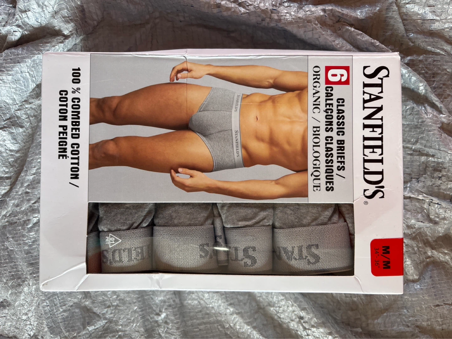 Stanfield's 6 Classic Briefs - Size M