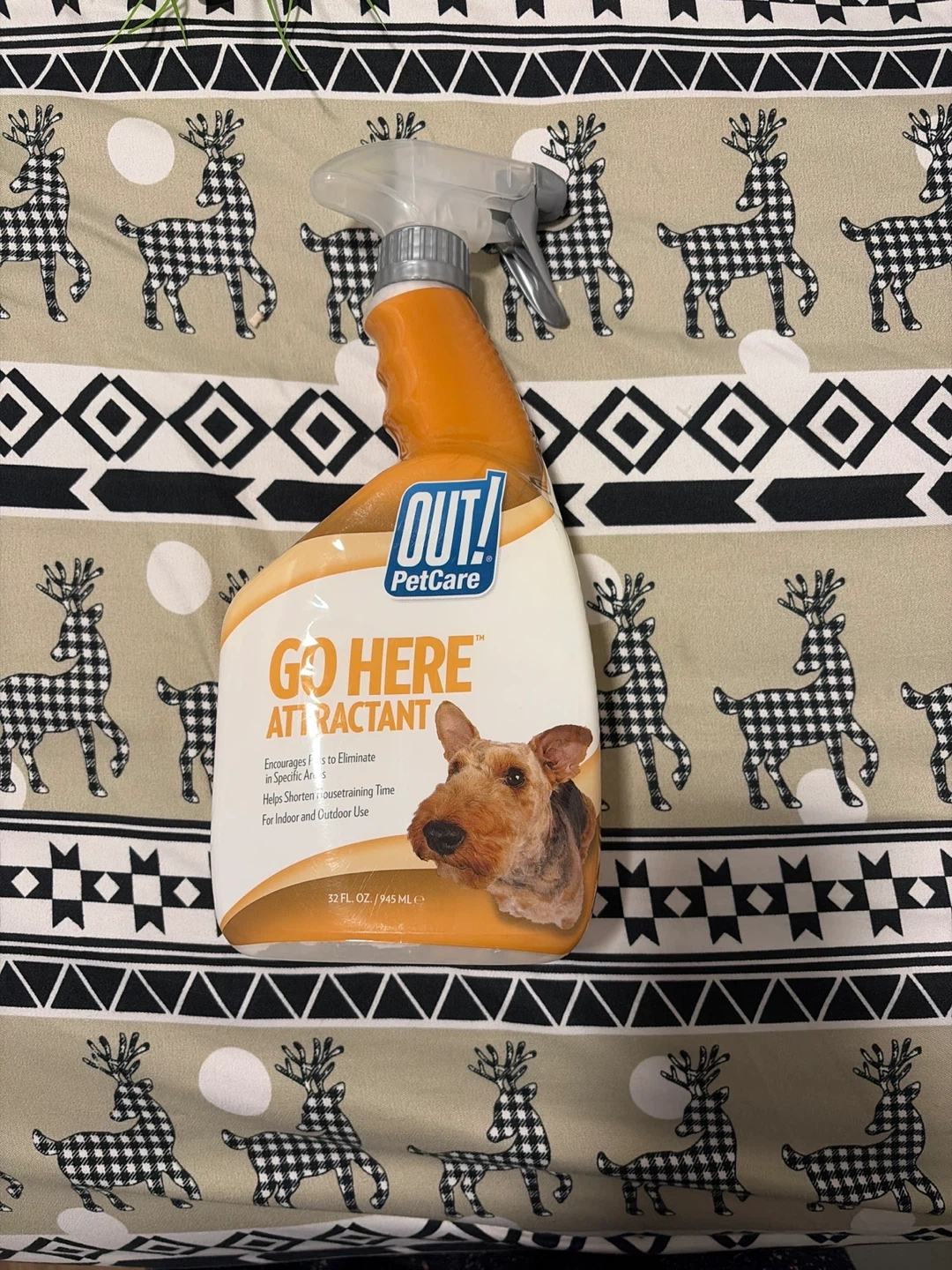 OUT! PetCare Go Here Attractant Spray - 32 FL. OZ.