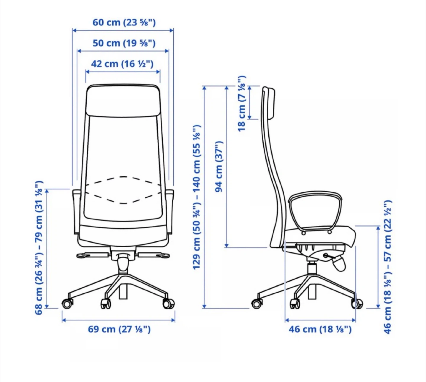 IKEA MARKUS Office Chair - photo 5