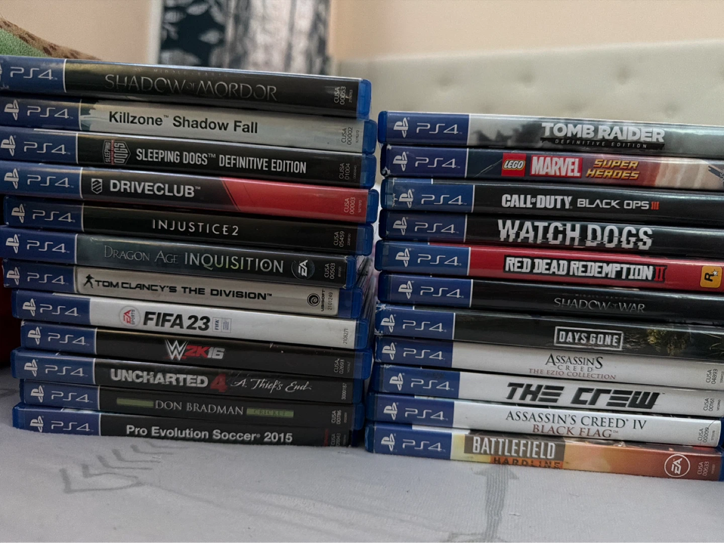 PS4 Video Games Bundle $80