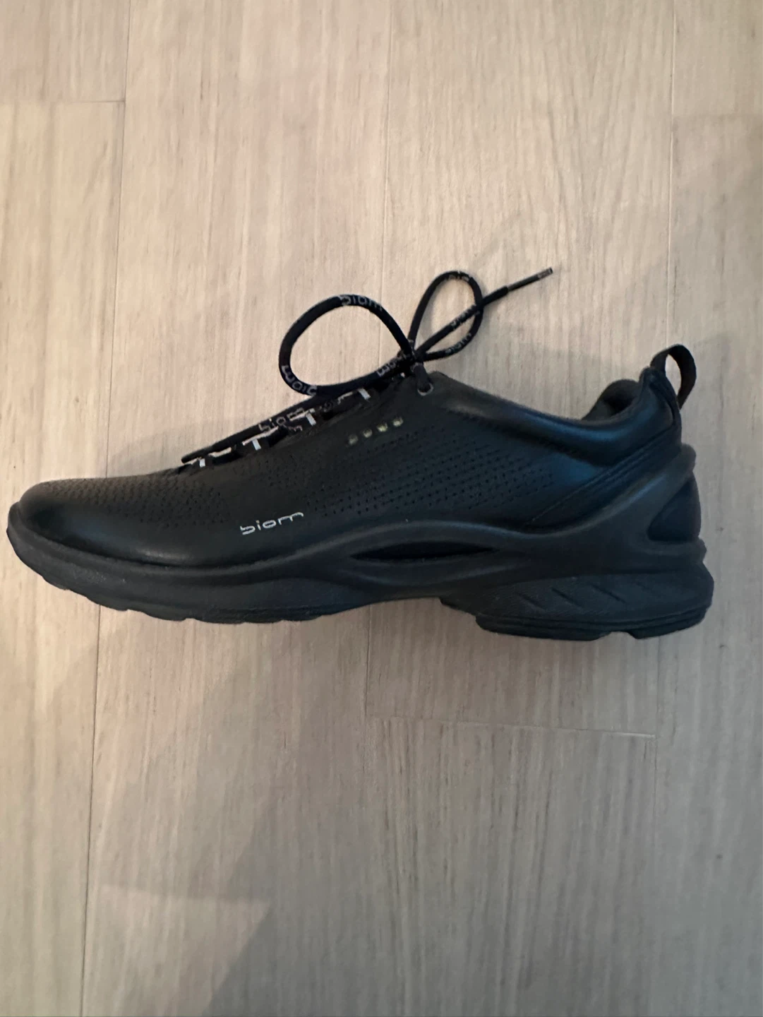 Ecco BIOM FJEL Low Cut Lace Shoes - Black - photo 2