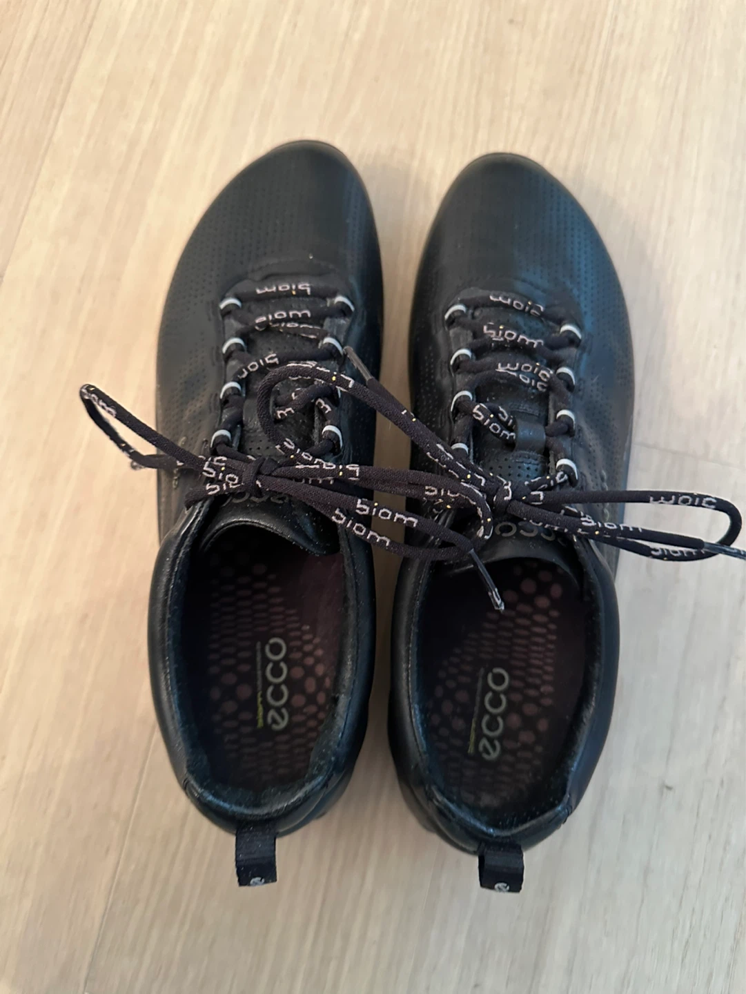 Ecco BIOM FJEL Low Cut Lace Shoes - Black - photo 4