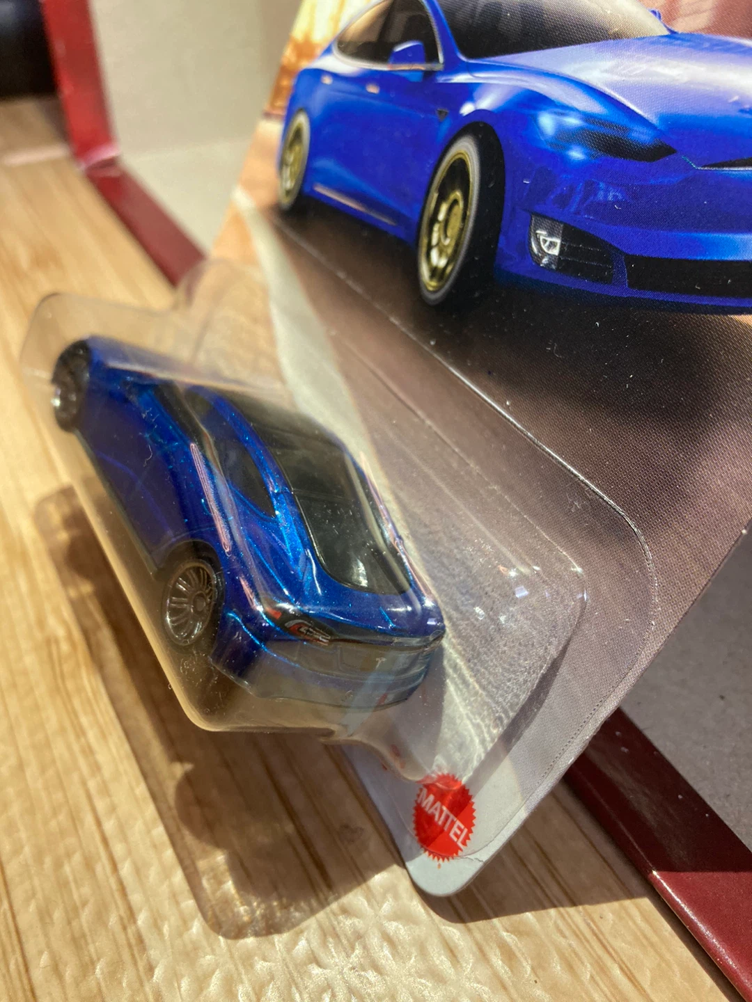 Matchbox / Tesla Model S / Blue - photo 3