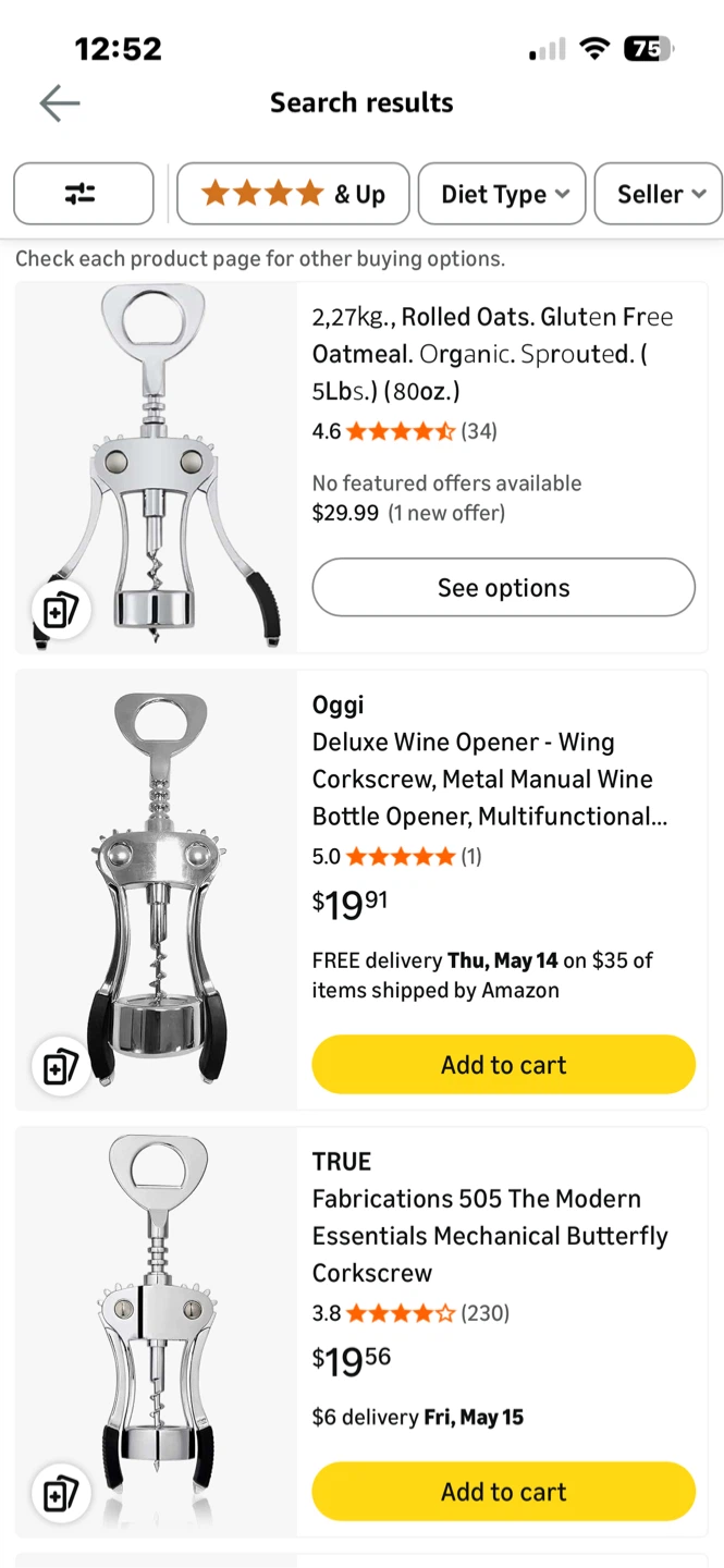PC Deluxe Wine Opener Corkscrew - photo 3