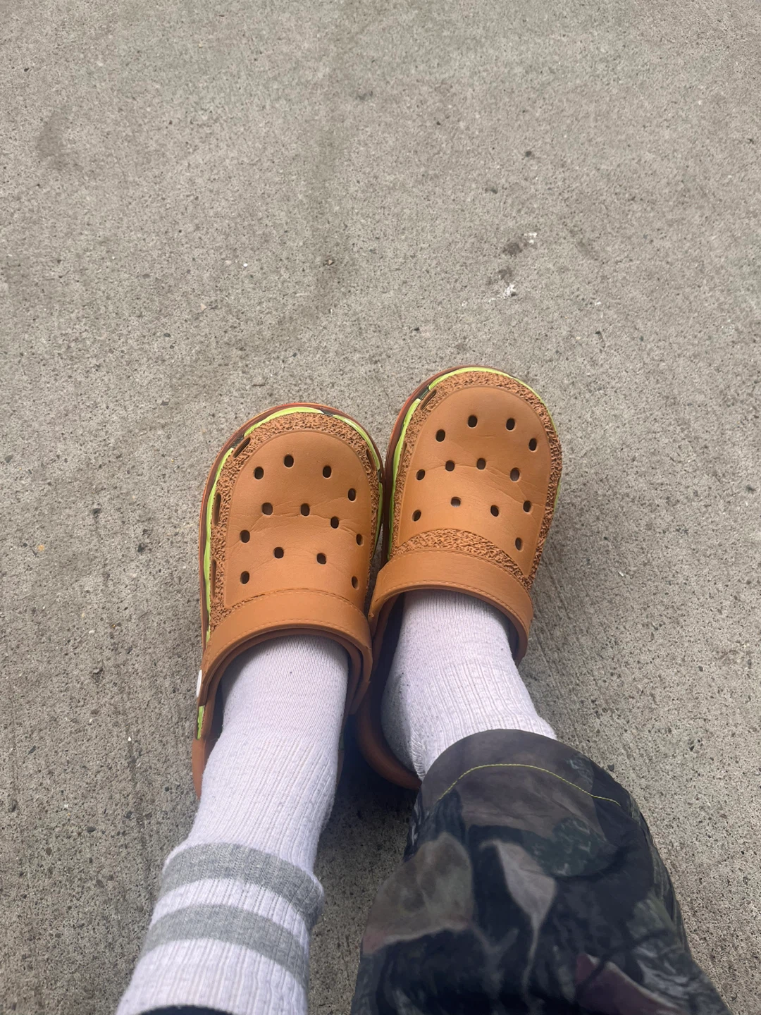 One of a kind hamburger 🍔 crocs