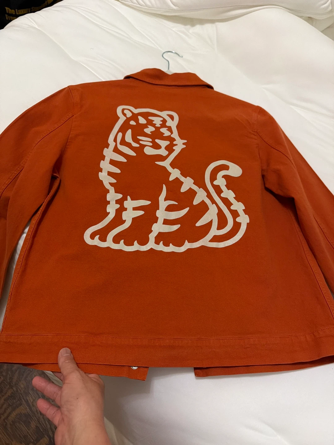 KENZO Paris Denim Jacket - Rust Orange - photo 2