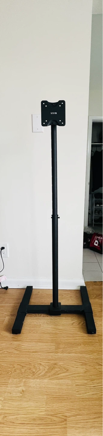 VIVO Portable TV Floor Stand Mount – Excellent Condition - photo 3