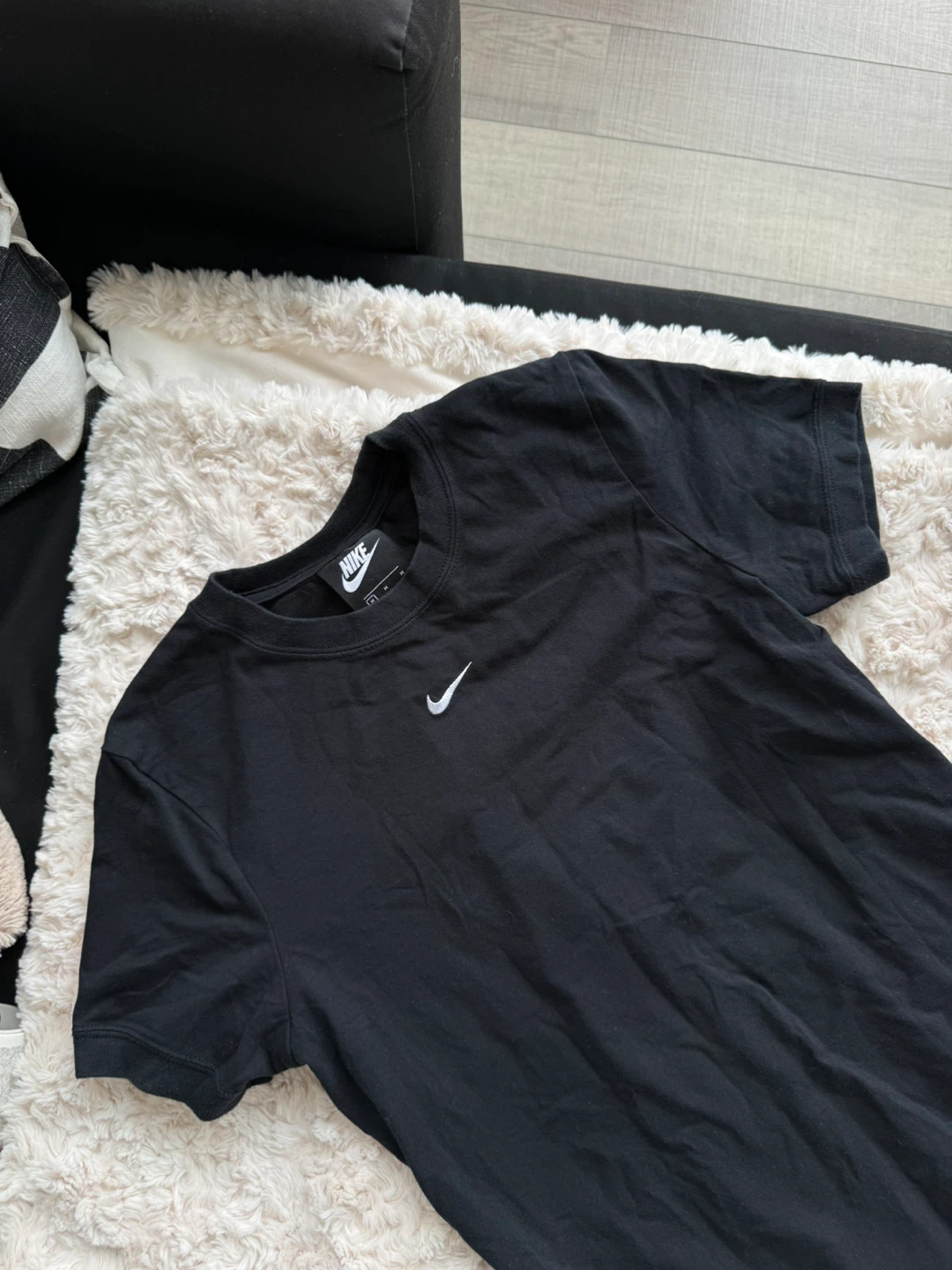 Nike Black Short Sleeve Bodysuit - photo 2