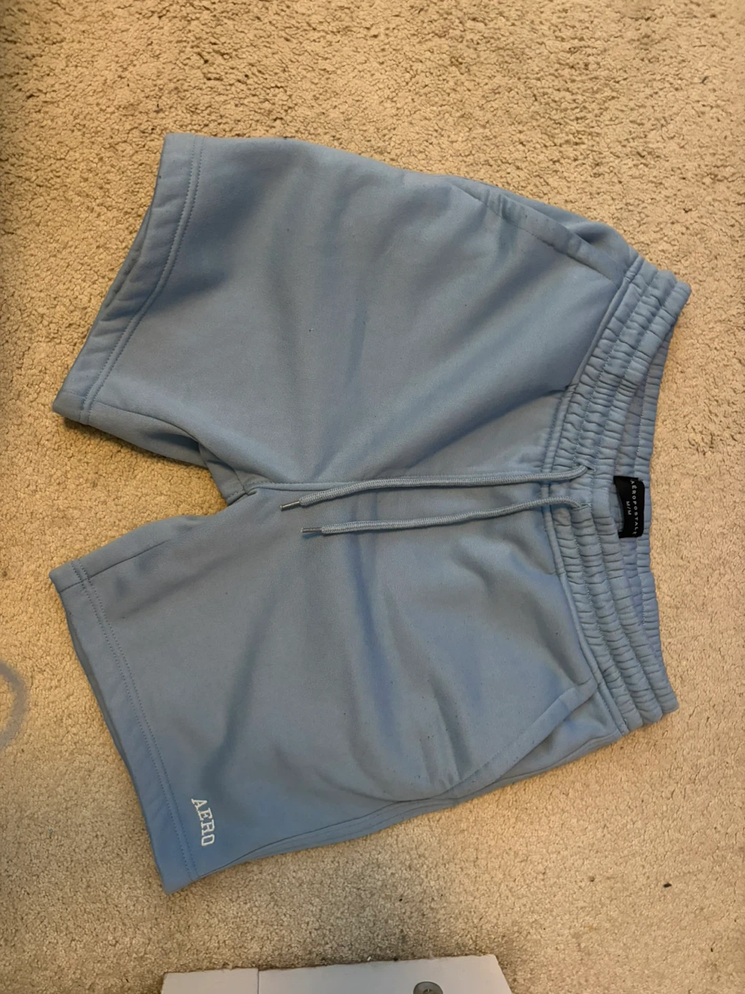 Aeropostale Light Blue Fleece Shorts M/M