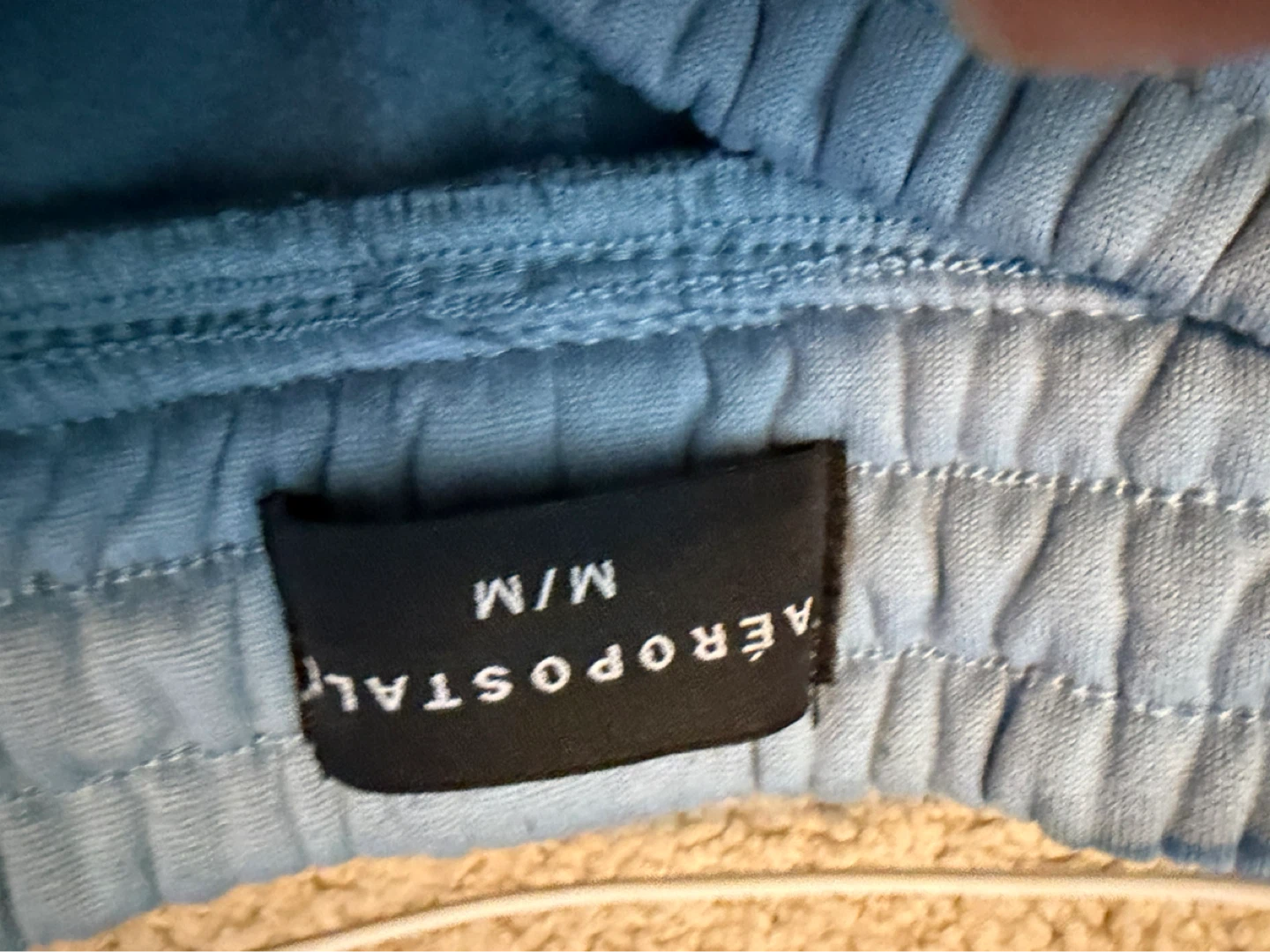 Aeropostale Light Blue Fleece Shorts M/M - photo 3