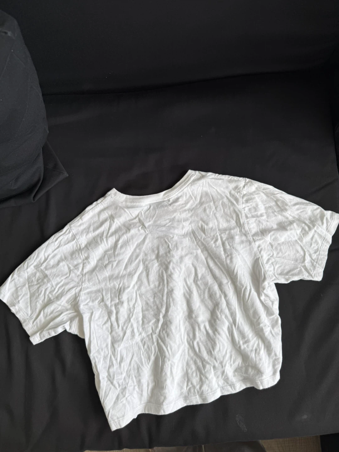Nike White Cropped T-Shirt - photo 3
