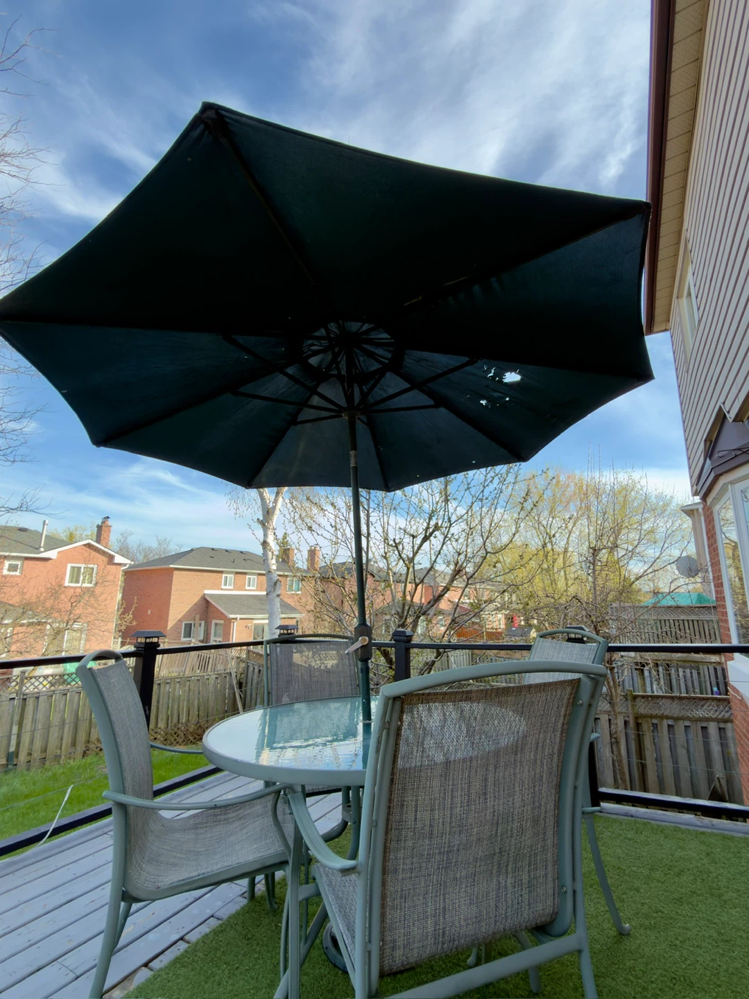 Patio Deck Furniture Set with Umbrella - photo 5