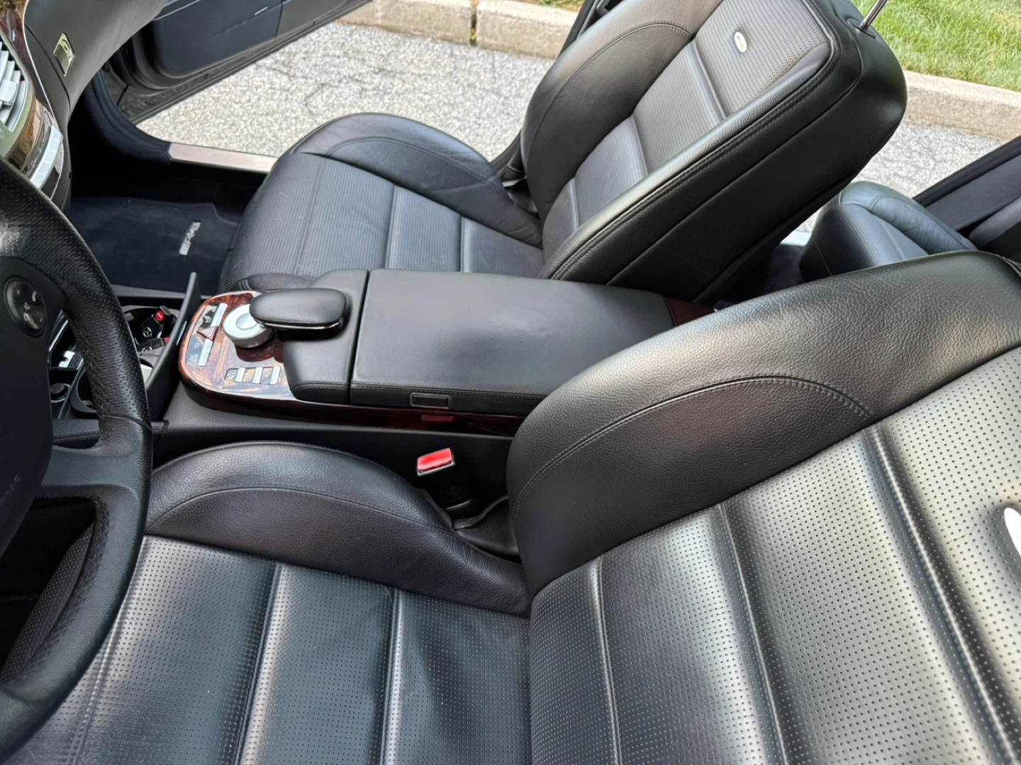 Mercedes-Benz S-Class AMG Black Leather Interior