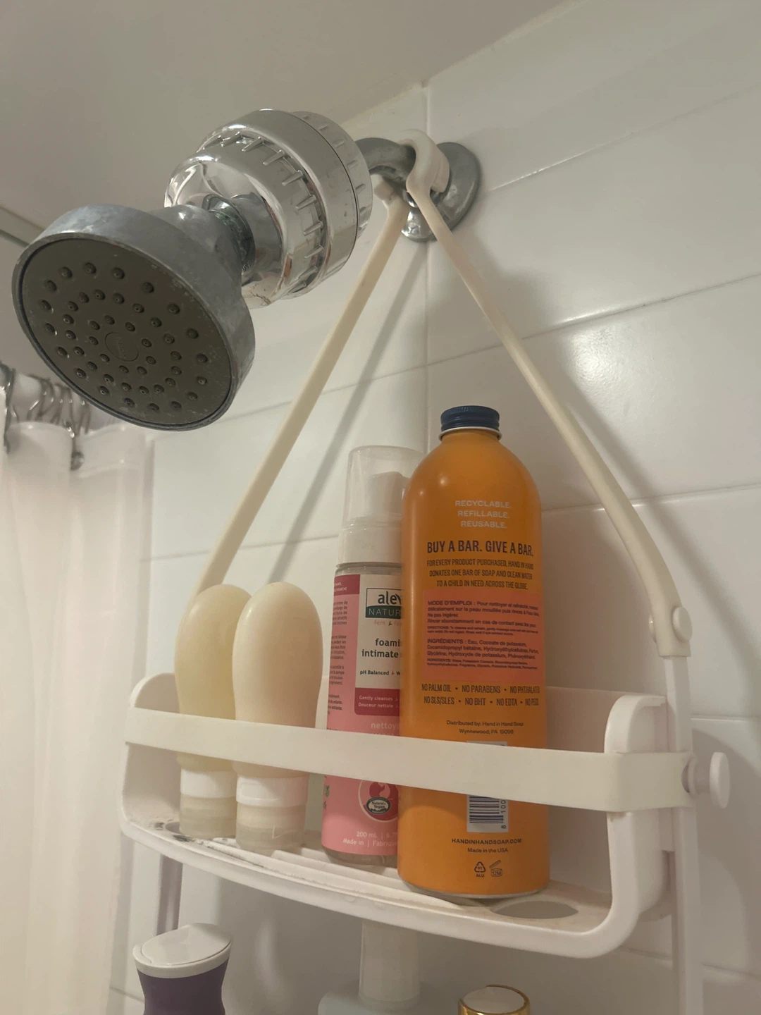 Umbra 2-Tier Hanging Shower Caddy Organizer - photo 2