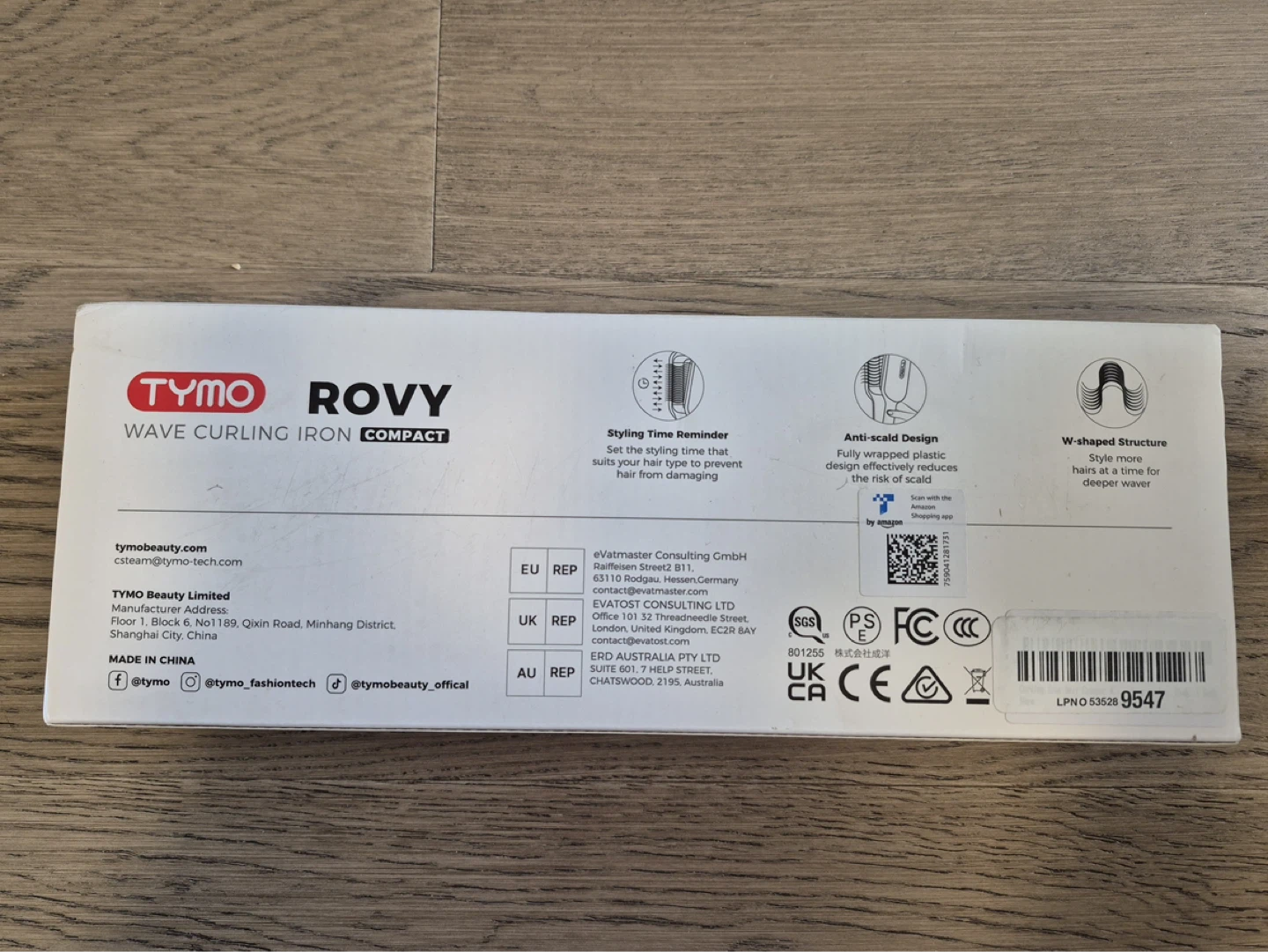 Tymo ROVY COMPACT Wave Curling Iron - photo 2
