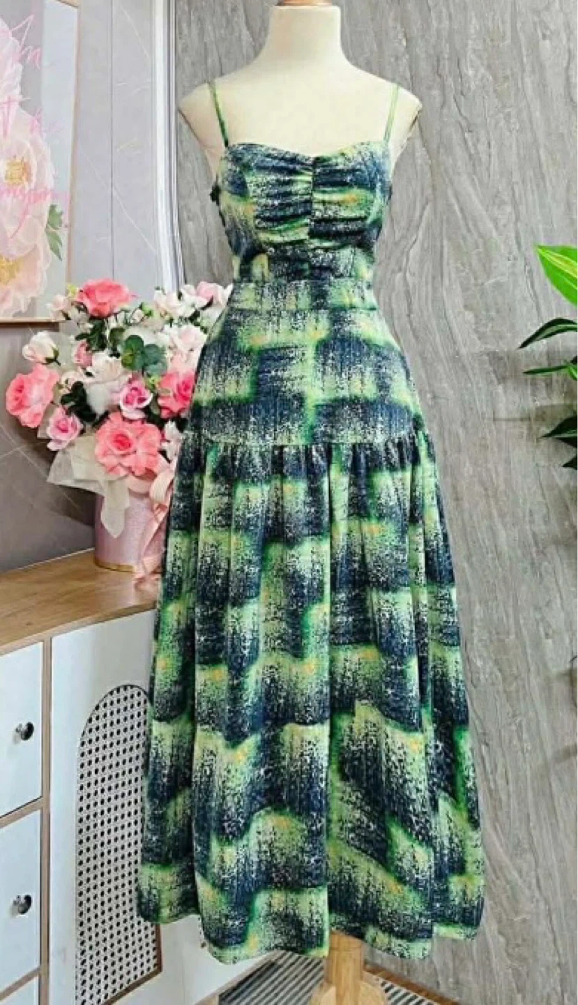 Flowy Floral Print Sundress