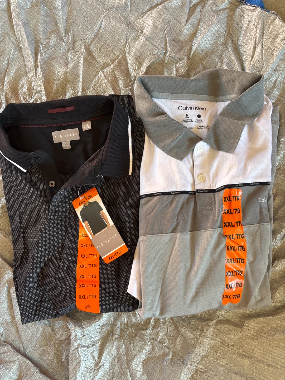 Calvin Klein & Ted Baker Polo Shirts - XXL