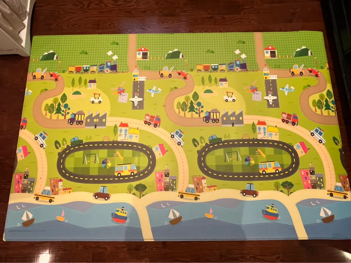 Alphabet and Town Playmat
