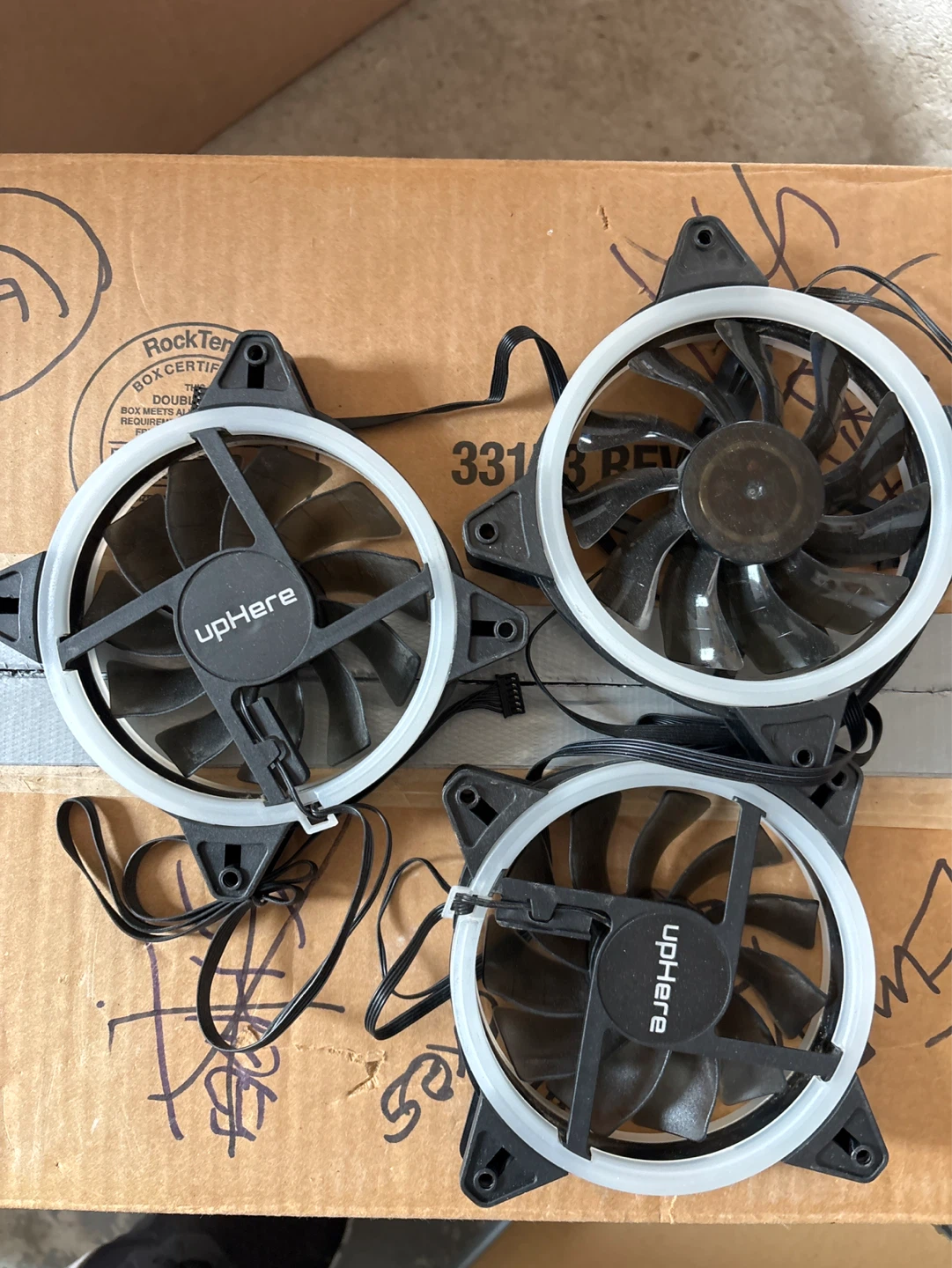 UpHere 120mm PC Case Fans (3 Pack) - photo 2
