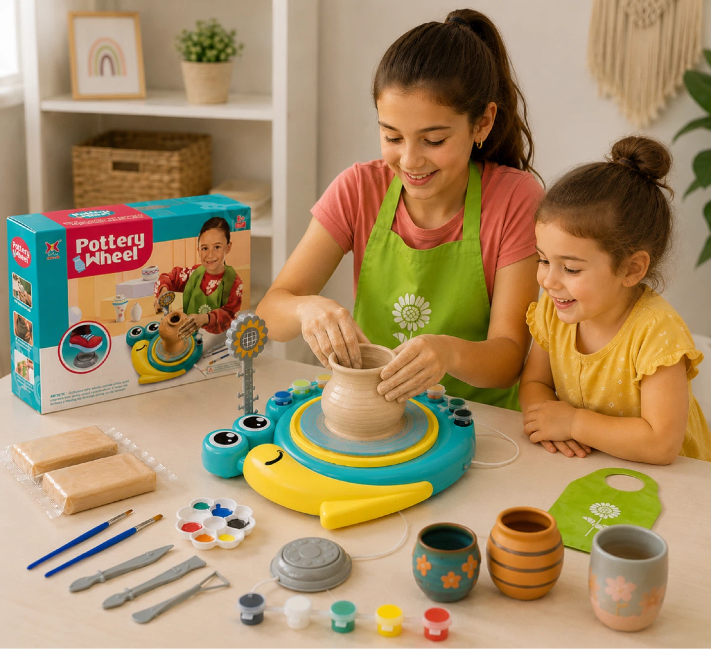 Pottery Wheel Kit for Kids - photo 3