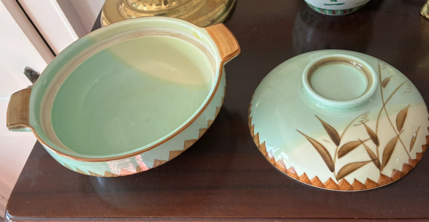 Clay MCM Vintage Traditional Japanese Donabe pot cooking Bowls - photo 2