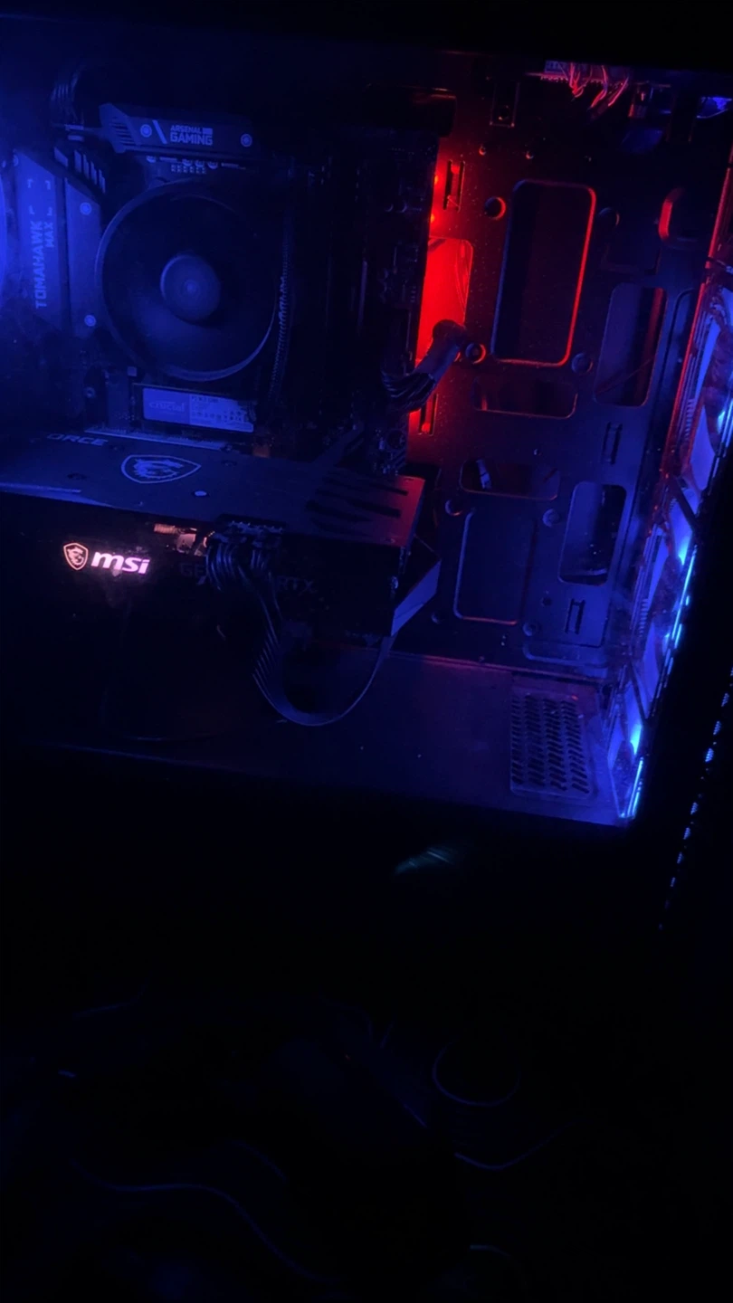 MSI Gaming PC Case with RGB Fans - photo 3