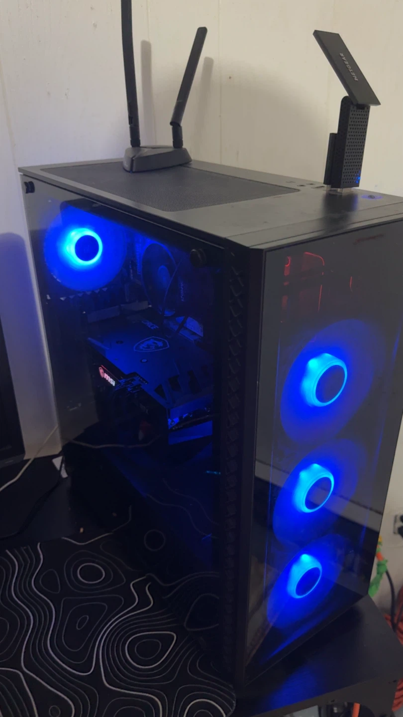 MSI Gaming PC Case with RGB Fans