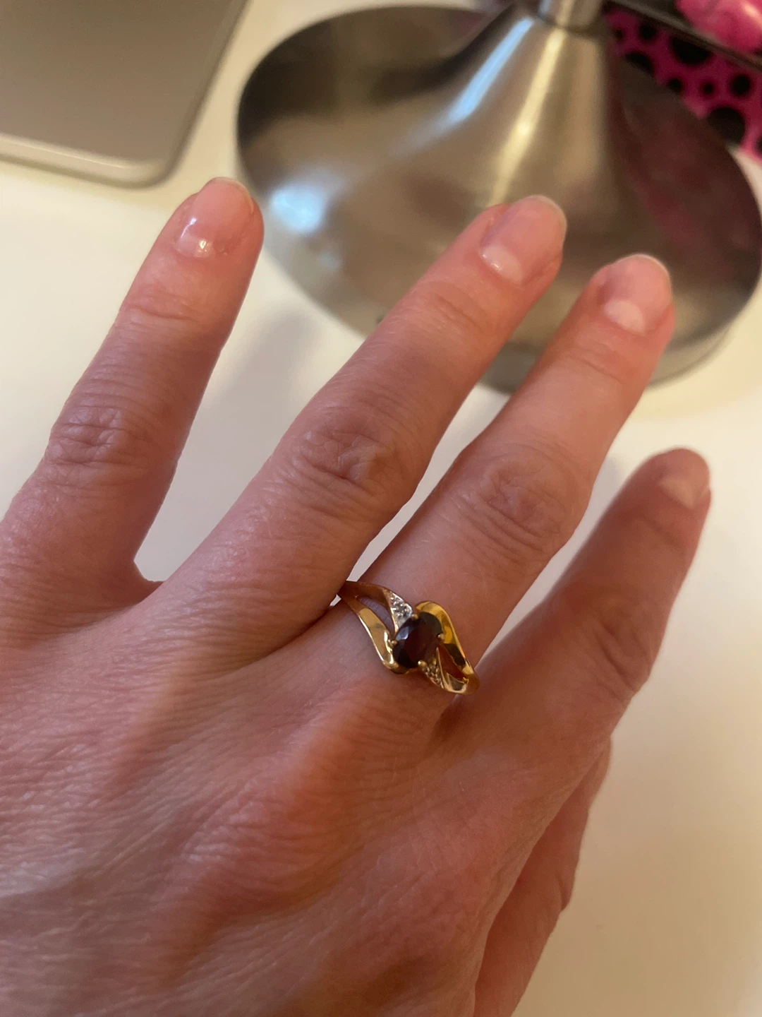 10k Garnet Ring - photo 2