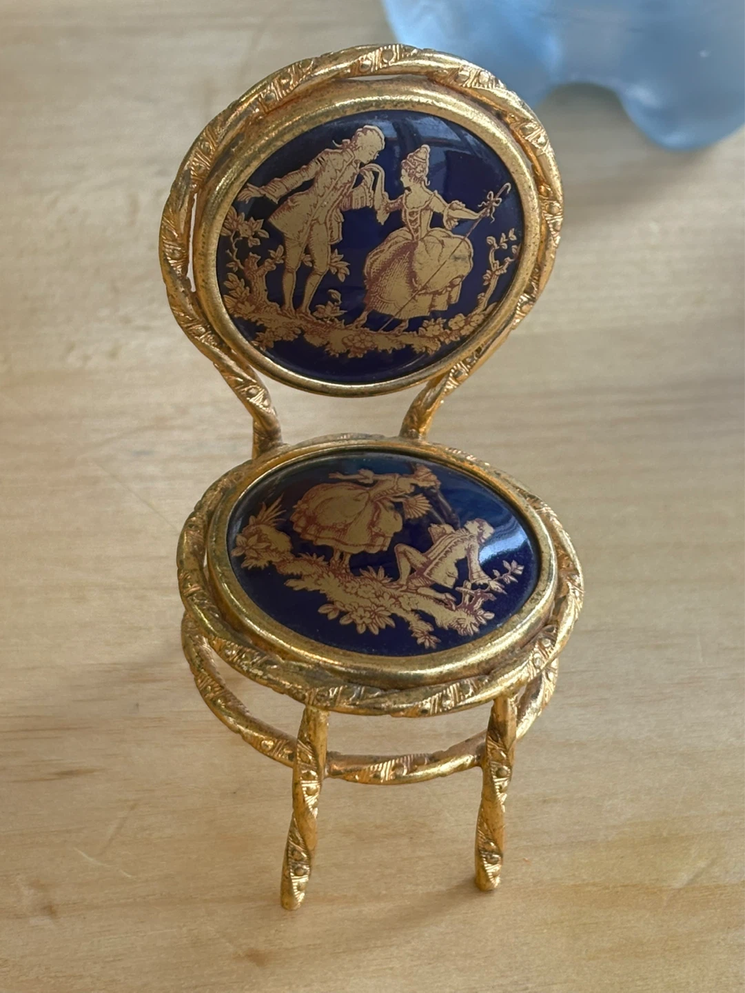 Limoges Miniature Decorative Chairs (Set of 2) - photo 2