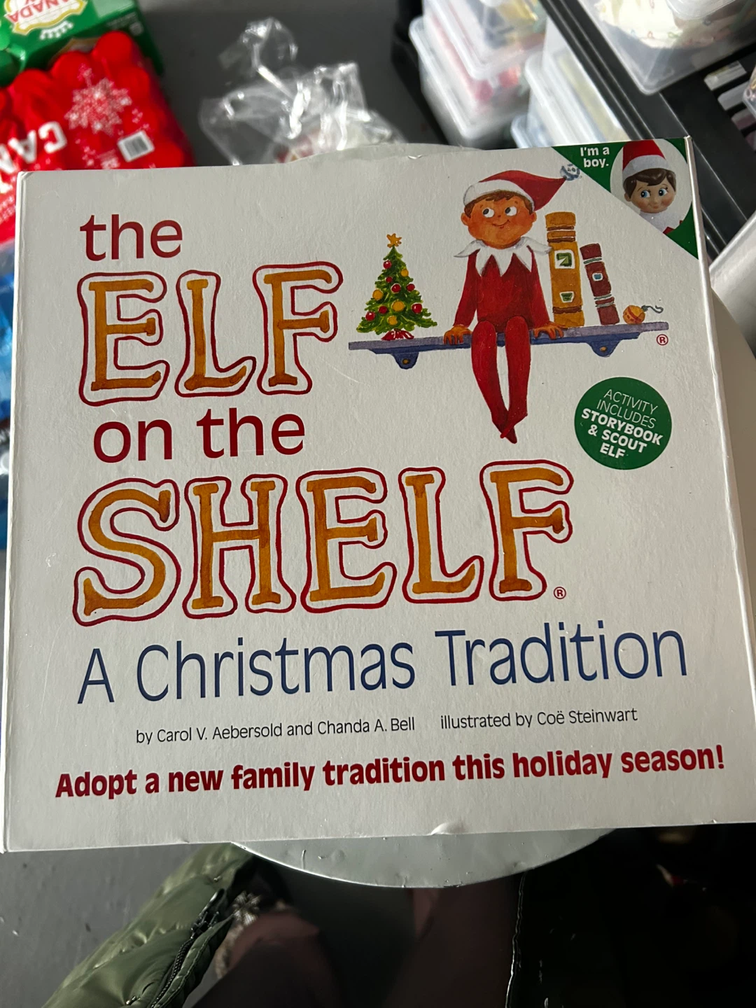 The Elf on the Shelf A Christmas Tradition Boy Elf