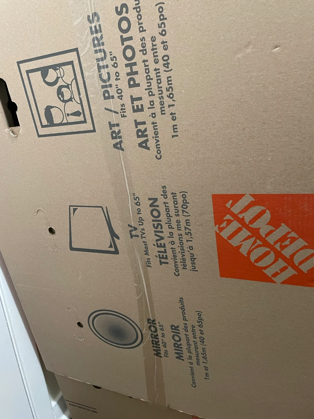 The Home Depot Large TV/Picture Box - photo 2