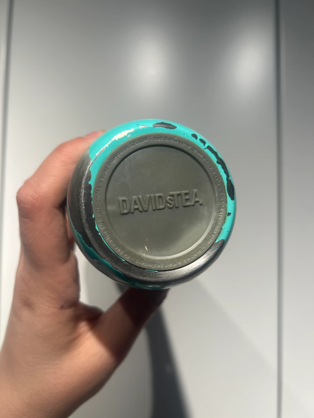 DAVIDsTEA tea/coffee tumbler - photo 4