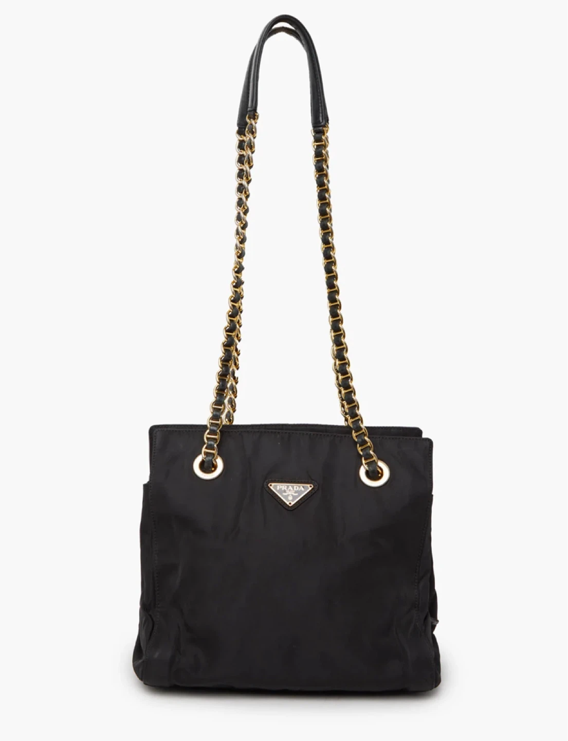 Prada Vintage Tessuto Nylon Flap Bag