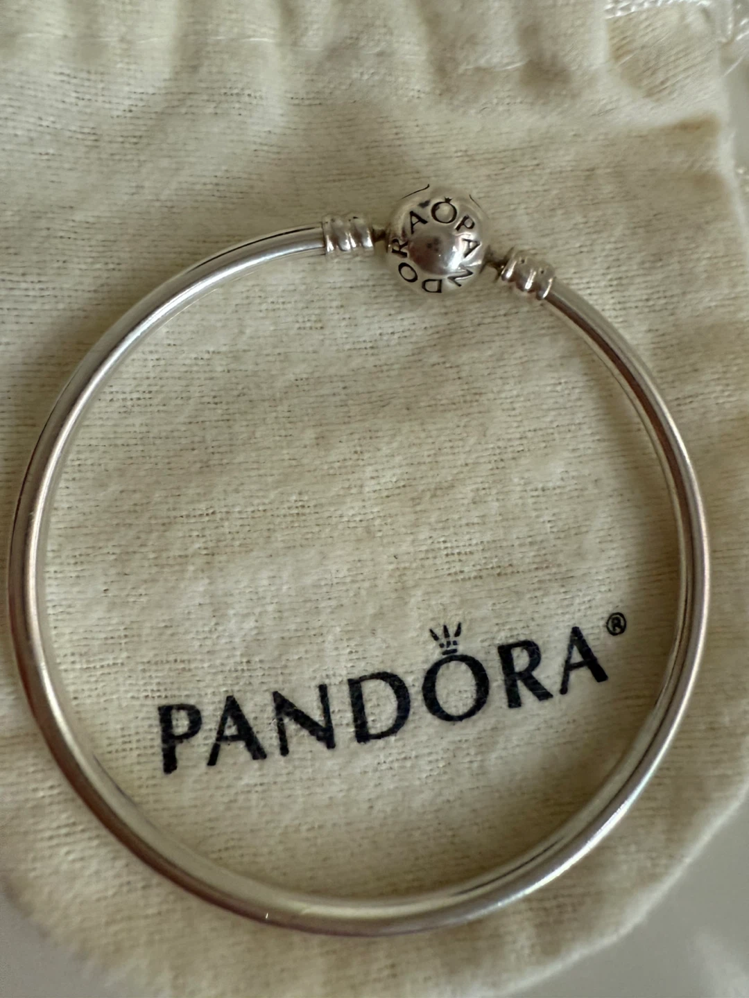 Pandora Silver Bangle Bracelet - photo 3