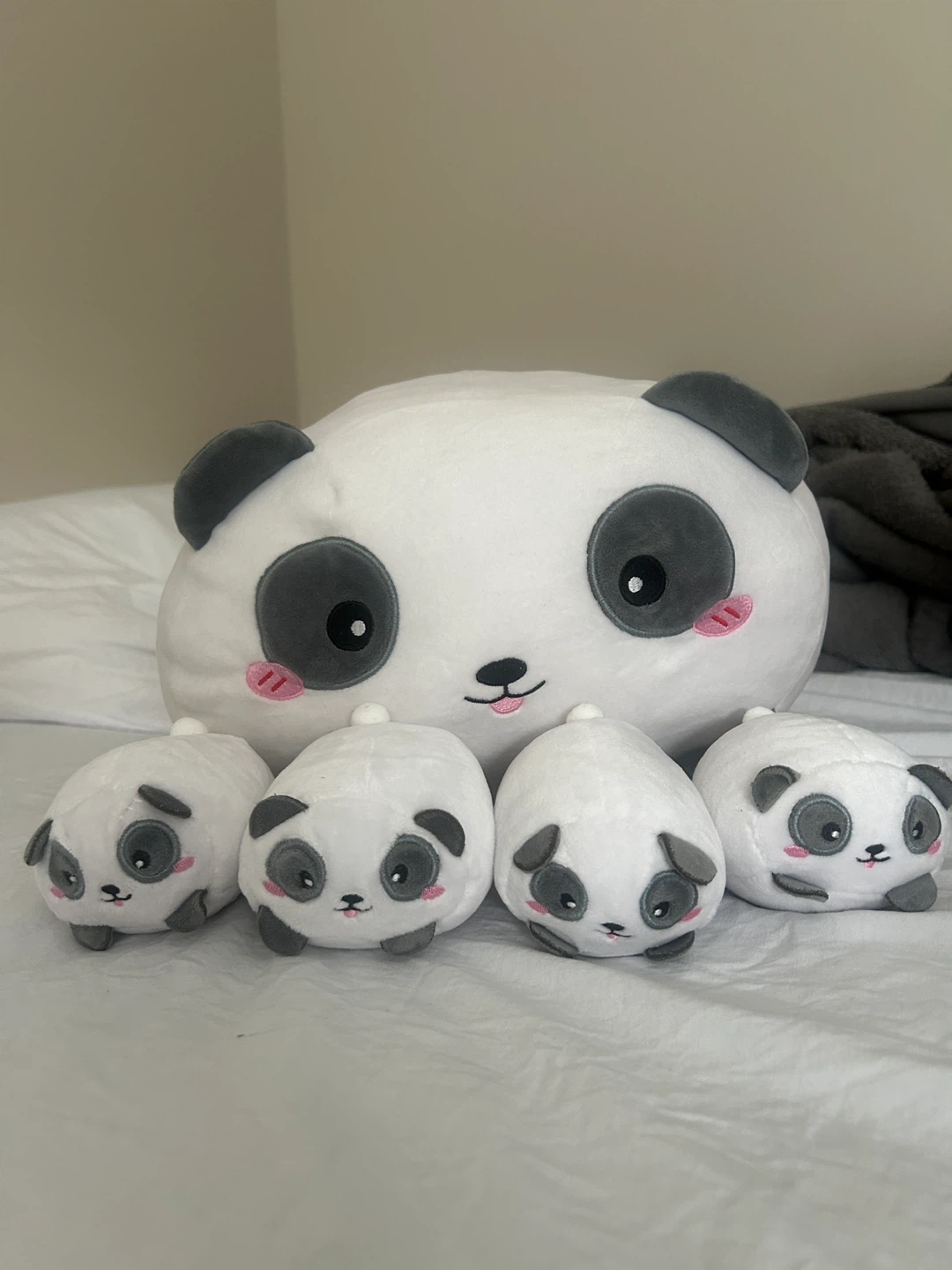 Plush Panda Toy Set - photo 2