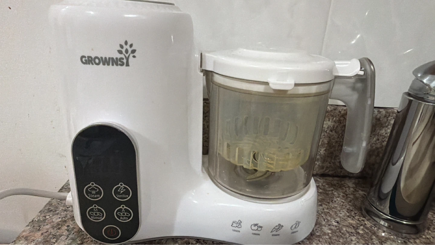 Growns 1 Baby Food Maker Steamer and Blender