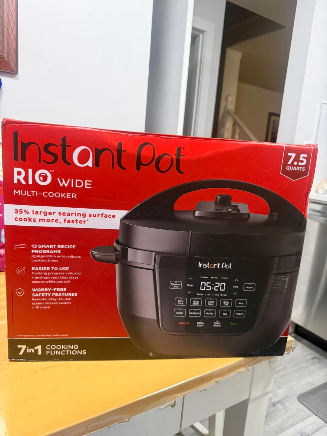 Instant Pot RIO Wide Multi-Cooker 7.5 Qt