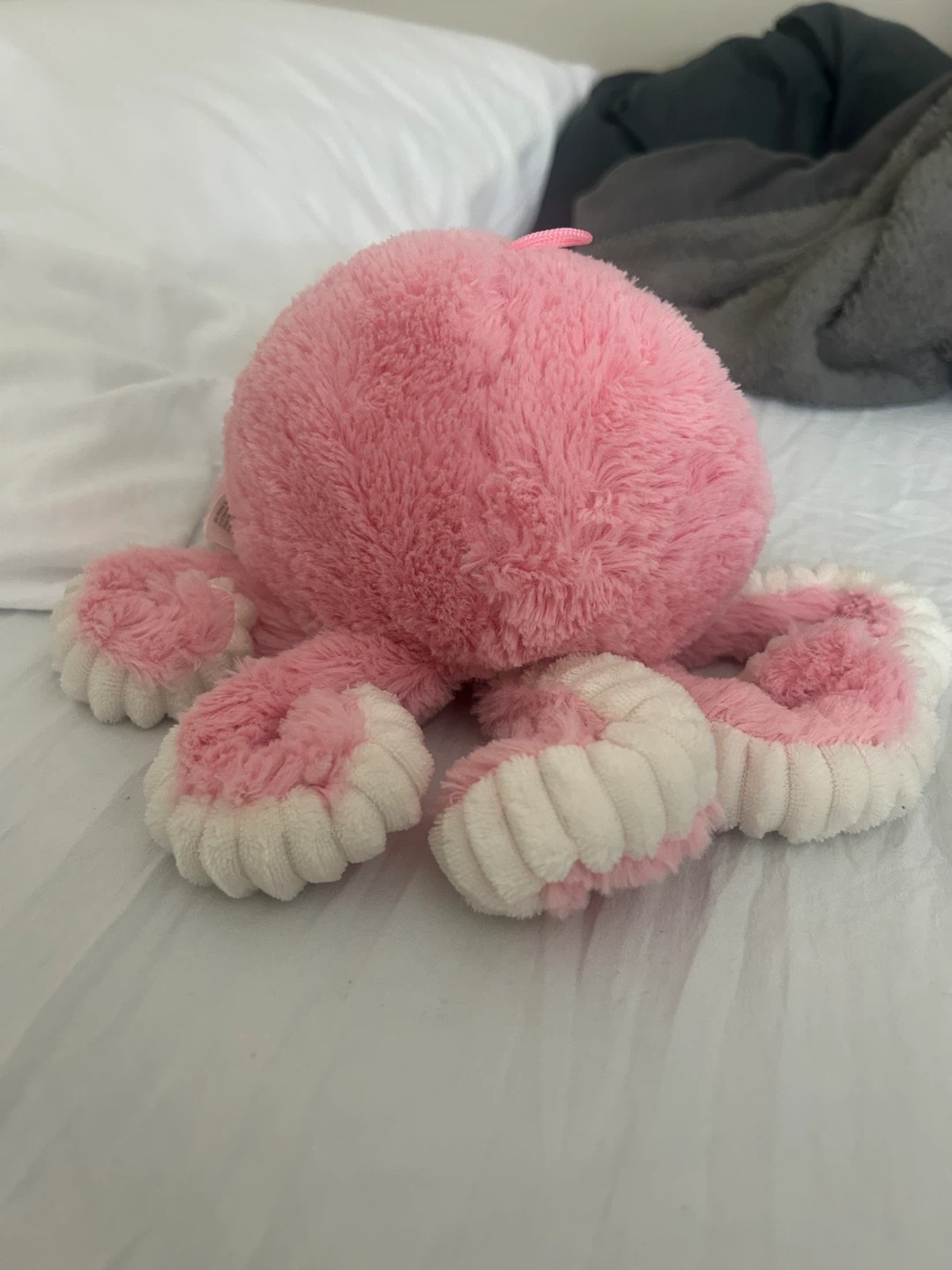 Pink Plush Octopus Toy - photo 2